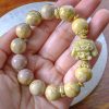 Oil Painting Alashan Agate Bracelet With Cinnamoroll Charm - Image 5