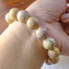Oil Painting Alashan Agate Bracelet With Cinnamoroll Charm - Image 4