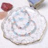 Adjustable Bracelet Stack with Amazonite, Pink Opal, Shoushan (2pcs) - Image 4