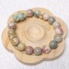 HQ Multicolour Alashan Bracelet with Light Blue Hello Kitty Bear Charm - Image 3