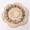 HQ Alashan Agate Bracelets with Seahorse Charm - Image 2
