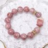 HQ Pink Cracked Alashan with Cute Bear Charm - Image 2
