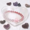 Pink Gradient Yanyuan Agate Bracelet with Queen Cinch Cinnamoroll Charm - Image 2