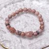 Red Pink Cracked Pattern Alashan with Hello Kitty and Rose charm