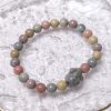 Candy Colors Alashan Agate bracelet with Pompompourin Charm - Image 2