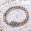 Candy Colors Alashan Agate with Hello Kitty Bear charm