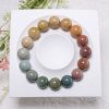 High-grade Rainbow Gradient Alashan Agate Bracelet - Image 2