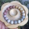 Pastel Alashan Agate Bracelet 11mm (Rainbow Gradients) - Image 3