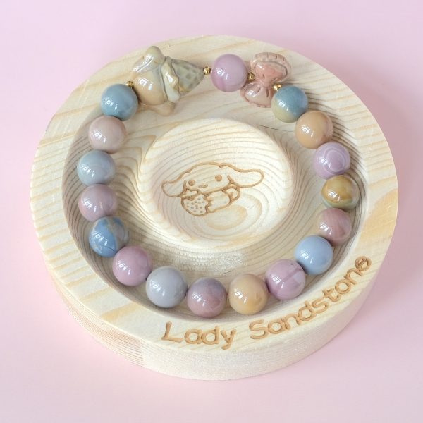 Cinnamoroll with Bow Charm and Polychrome Alashan - Image 3