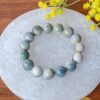 Alashan Agate with Ocean Colors and Swirly Patterns 13mm