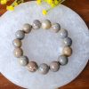 High Quality Cracked/Burst Pattern with Caramel (Multicolour Yellow 13mm)