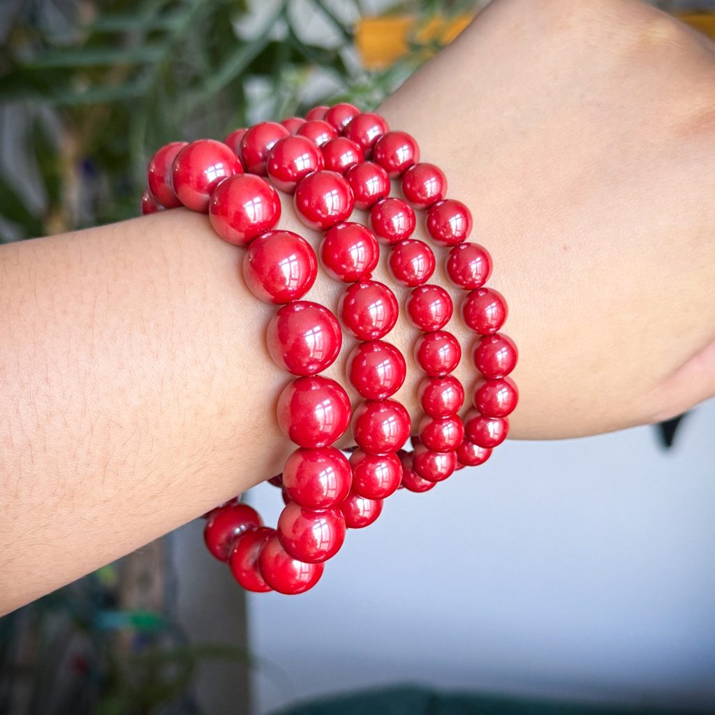 Imperial sand cinnabar bracelets