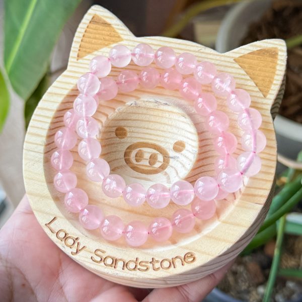 Rose Quartz Bracelet 8.5mm