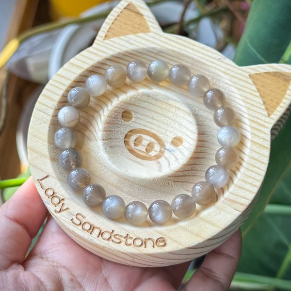 Gugan (Skeletal Sunstone/Moonstone) Bracelet 8.7mm - Image 2