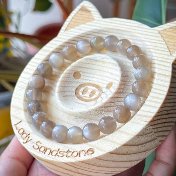 Gugan (Skeletal Sunstone/Moonstone) Bracelet 8.7mm
