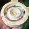 Rainbow Tourmaline Bracelet 4.5mm Cube Beads - Image 3