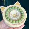 HQ Matcha Alashan Agate Bracelet 11mm - Image 2
