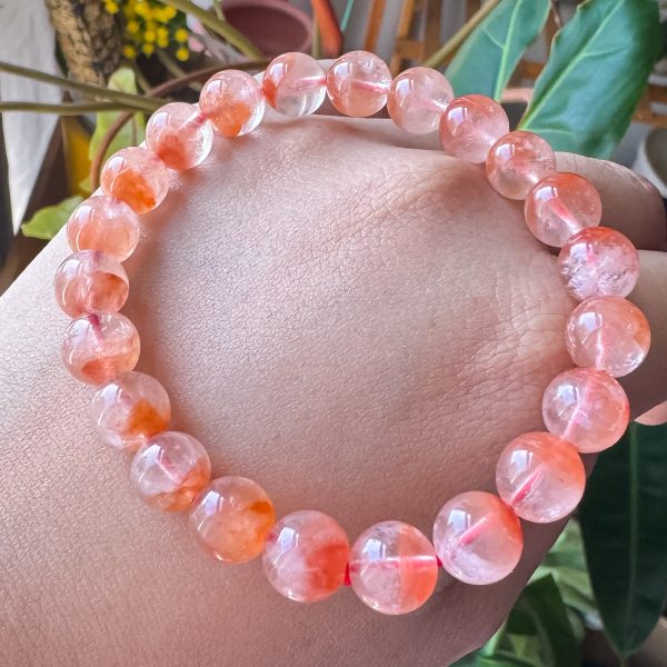 Red Rabbit Hair Quartz 8.7mm - Image 2