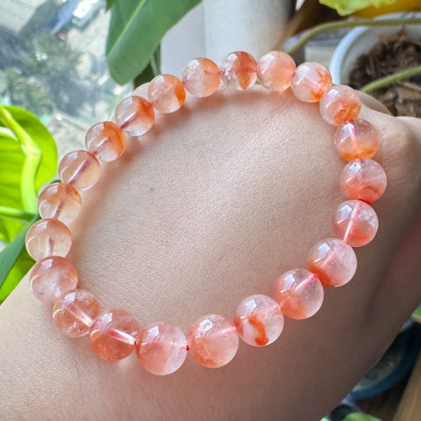 Red Rabbit Hair Quartz 8.7mm - Image 3