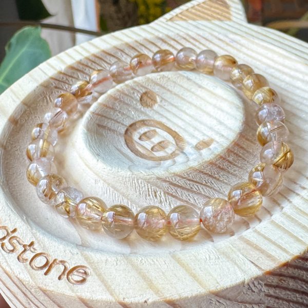 Golden Rutilated Quartz 6.6mm - Image 2