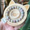 Light Multicolour Alashan Agate Bracelet 10mm - Image 2
