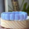 Blue lace Agate Soft Bangle