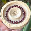 Purple Garnet Bracelet 7.2mm - Image 2