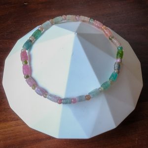 Lucky Turn Macaron Tourmaline Bracelet 3.6mm