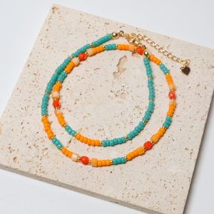 Sorbet Coast: Tangerine Necklace