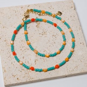 Sorbet Coast: Papaya Bay Necklace