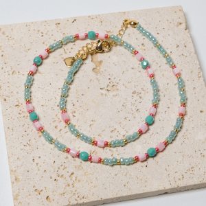Sorbet Coast: Pistachio Necklace