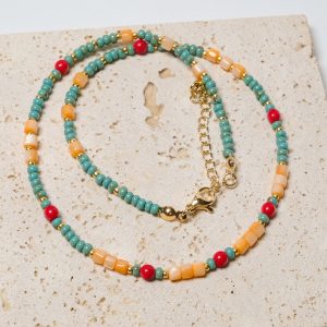 Sorbet Coast: Sunset Dip Necklace
