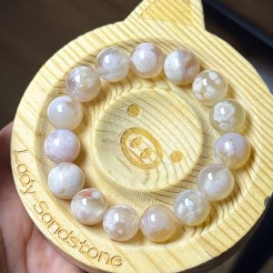 Sakura (Flower) Agate 12.5mm