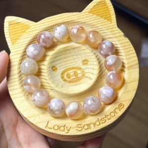 Sakura (Flower) Agate 12.5mm