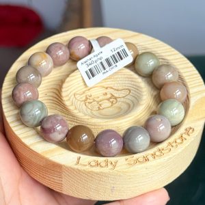 Polychrome Alashan Agate 12mm