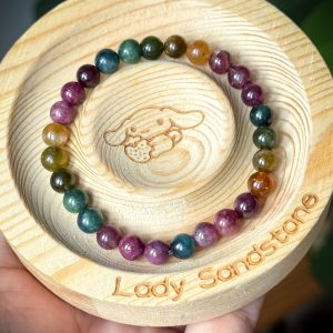 Old-mined Tourmaline Bracelet 6.5mm