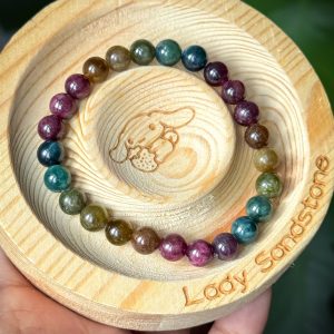 Old-mined Tourmaline Bracelet 7mm