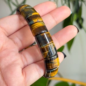 Soft Bangle Golden Tiger's Eye 15.5mm