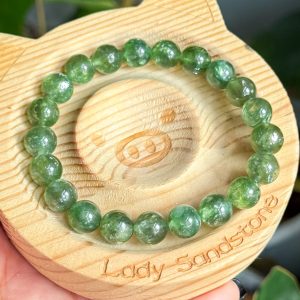 HQ Emerald Mica Bracelet 9.7mm