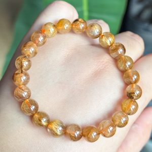 Venus Titanium Golden Rutilated Quartz 8.6mm