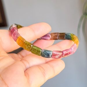 Tourmaline Soft Bangle 7mm