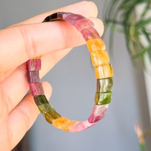 Old-mined Tourmaline Soft Bangle 8.5mm