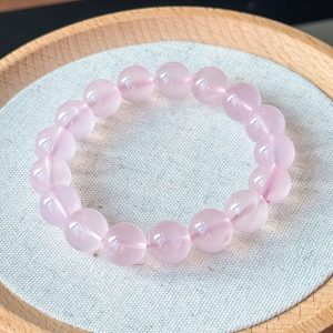 Rose Quartz Bracelet 12.5mm