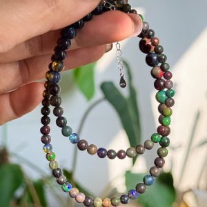 Black Opal Necklace