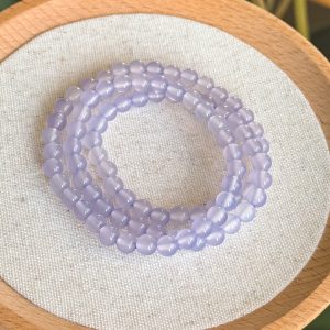 Purple Chalcedony Bracelet 6.3mm