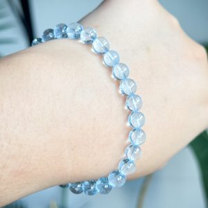 Blue Topaz Bracelet 6.5mm