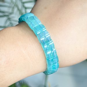 Amazonite Soft Bangle 10mm