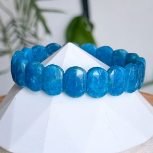 Apatite Soft Bangle 15mm