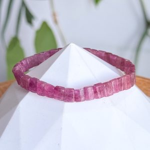 Pink Tourmaline Soft Bangle 6mm