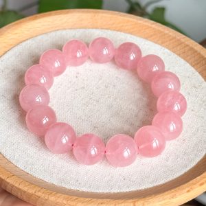Rose Quartz Bracelet 15mm